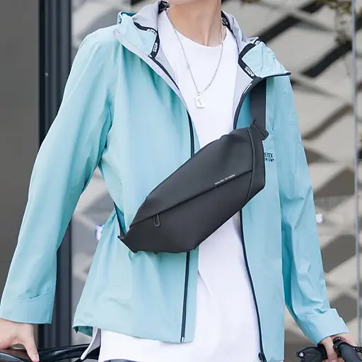 Сумка бананка Mark Ryden MR5860 водонепроницаемая (Черный) - фото 5