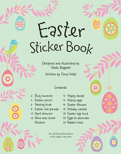 Sticker Books: Easter - фото 2