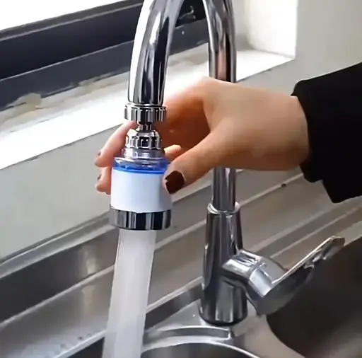 Водоощадна насадка на кран із фільтром-очисником, аератор, барботер - фото 13