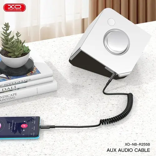 Адаптер XO NB-R255A Lightning to 3.5 мм Чорний - фото 2