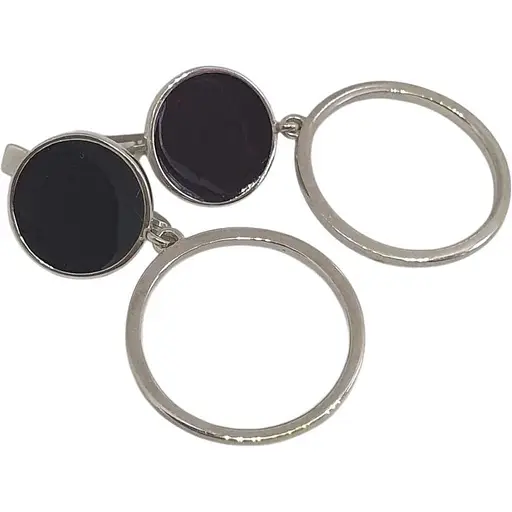 Серебряные серьги Vegas с эмалью. 20187Р