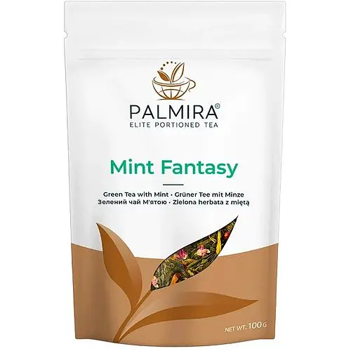 Чай зелений Palmira М’ятна фантазія упаковка 100 г - фото 1
