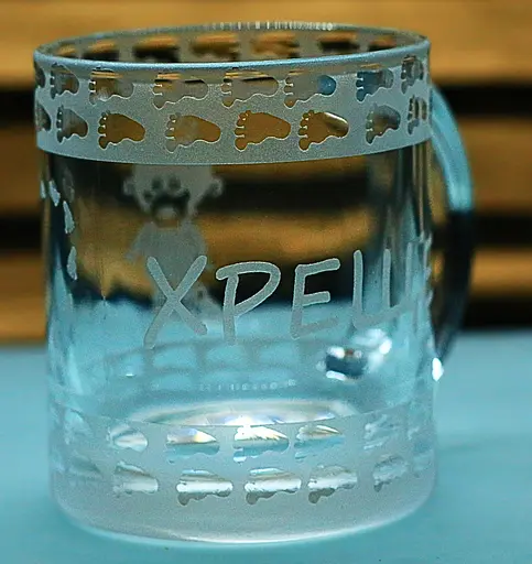 Подарункова чашка для чаю кави 320 мл з гравіюванням напису майбутній Хрещеній - фото 1