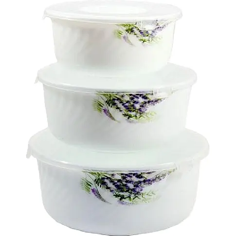 Набор салатников Lumines лаванда 3 шт. (000012761) - фото 1