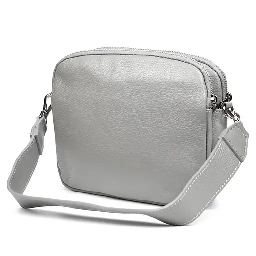 Кожаная женская сумка Virginia Conti 23х18х10 см sum0028537 - фото 10