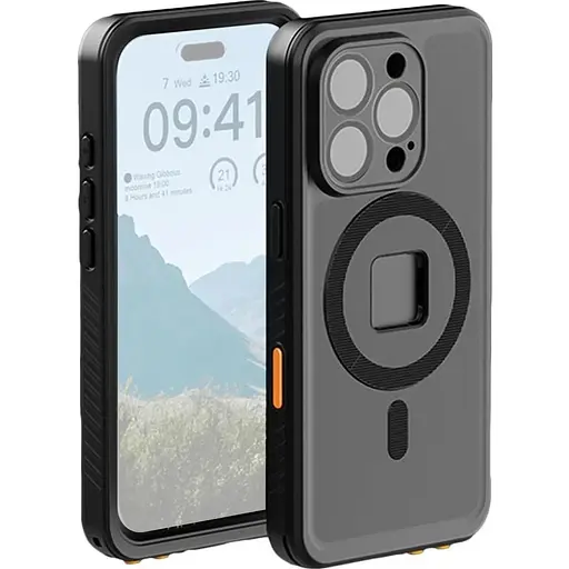 Водонепроницаемый чехол Telesin для iPhone 16 Pro Max with MagSafe P4-WTP-05 Black [135862]