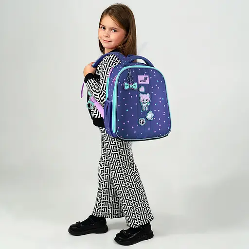Рюкзак Kite Education каркасний 555 Be Friends Фіолетовий (K26-555S-3) - фото 16
