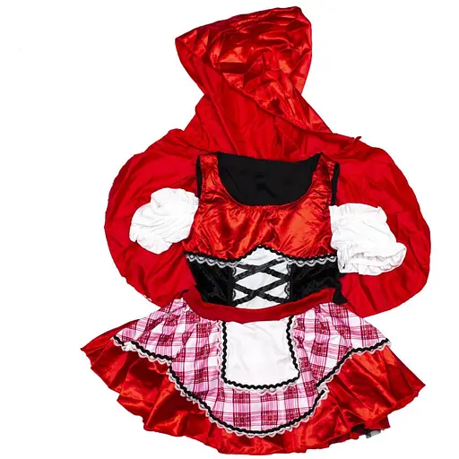 Карнавальний костюм для дівчинки Devilon Червона шапочка 92-104 см (091053A)