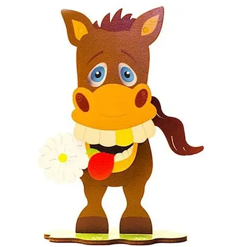 Дитячий конструктор Конячка ТМ Дерево 172216 - фото 1