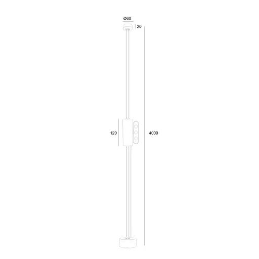 Осветительный прибор Skarlat RLL2002 3х2W WH+BK 3000K - фото 3