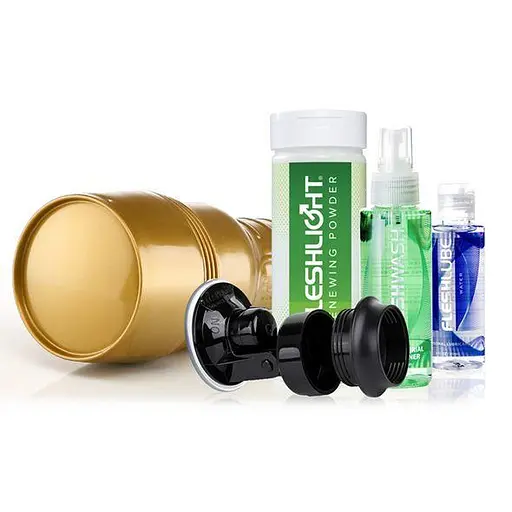Мастурбатор Fleshlight STU Value Pack: присоска, мастило, чистяче та відновлююче - фото 2
