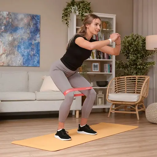 Набор резинок для фитнеса Hop-Sport 600x50мм HS-L650RLR Красный - фото 3