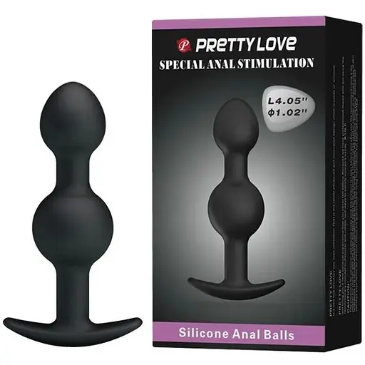 Анальний стимулятор Pretty Love BI-040034, Чорний - фото 2