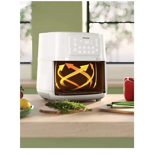 Мультипечь Philips XXL Connected 2000 Вт бело-серебристая (HD9285/00) - фото 7