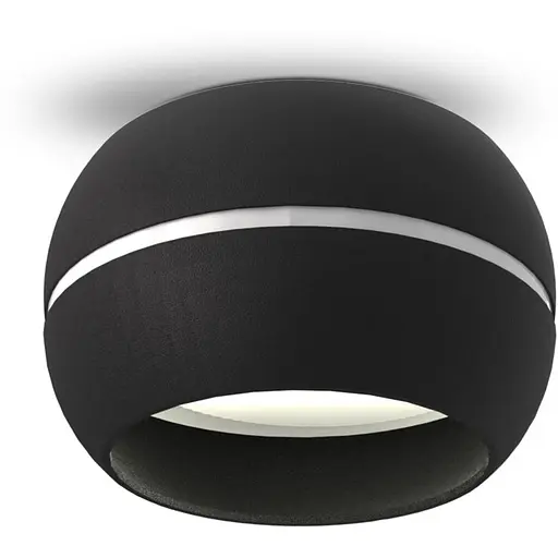 Світильник Videx під лампу GX53 універсальний Чорний Ø9х5 см | Line F | Арт. VL-SPF16A-W - фото 1