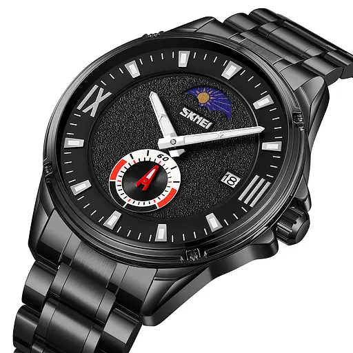 Наручний годинник чоловічий 9326BKBK Black-Black Skmei acs0030911 - фото 2