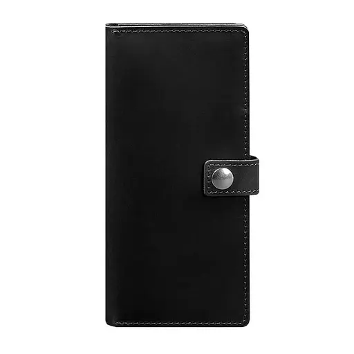 Кожаный Тревел-кейс (органайзер для документов) 6.0 черный Crazy Horse - фото 6