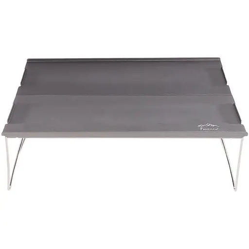 Стол раскладной алюминиевый для пикника Naturehike NH17Z001-L, 34х25 см, серый
