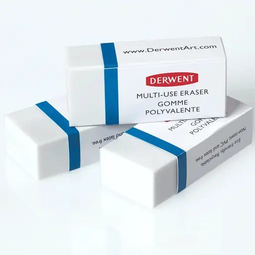 Набор ластиков Derwent Small Multi Purpose 3 шт - фото 4