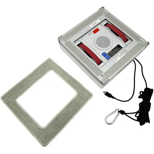 Робот для миття вiкон Grunhelm GRH-F18-02W квадратний 3 режими 100 мл білий (147808) - фото 6