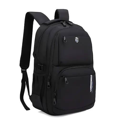 Універсальний міський рюкзак Justpack з ортопедичною спинкою чорний 31 х 49 х 17 см (5774) - фото 3