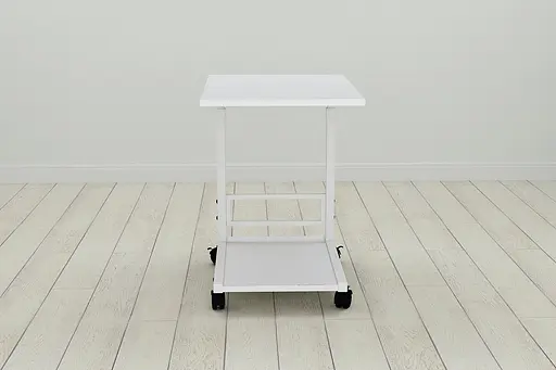 Стол приставной Ferrum-decor Френа 62x40x60 металл Белый ДСП Белый 16мм (FRD-102512) - фото 5