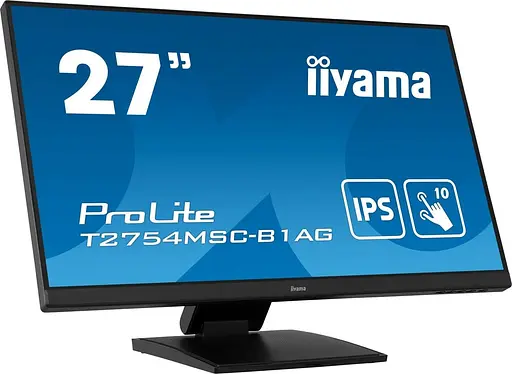 Монітор Iiyama 27" T2754MSC-B2AG Touch FHD IPS 83Hz (T2754MSC-B2AG) - фото 4