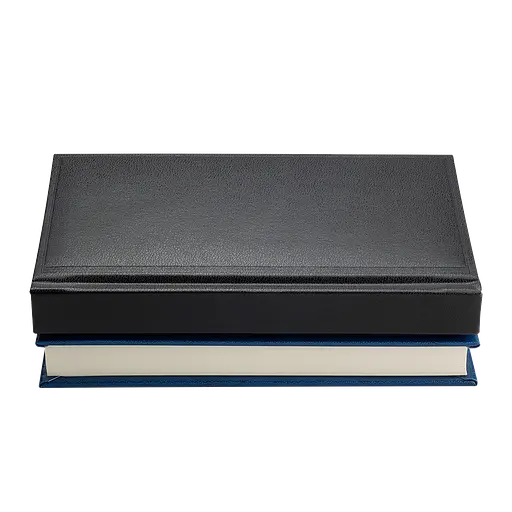 Ежедневник недатированный Buromax Base (Miradur) L2U A6 бумвинил/поролон 336 страниц черный (BM.26040-01) - фото 5