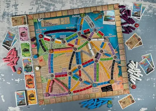 Настільна гра Days of Wonder Квиток на поїзд: Сан-Франциско (Ticket to Ride: San Francisco) (англ.) (DOW720164) - фото 5