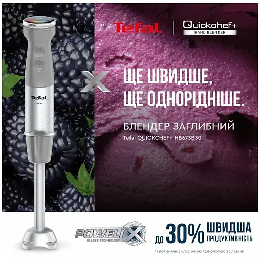 Занурювальний блендер Tefal HB673B30 (6998312) - фото 4