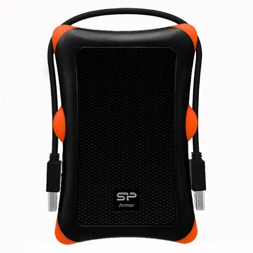 Зовнішня кишеня Silicon Power HDD/SSD 2.5'' Кишеня USB3.0 Armor A30 Black (SP000HSPHDA30S3K) - фото 1
