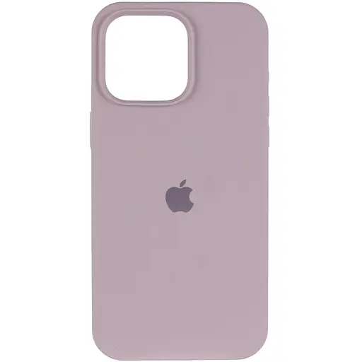 Чохол Epik Silicone Case AA Logo with MagSafe для Apple iPhone 15, 6.1 Сірий/Lavender - фото 2