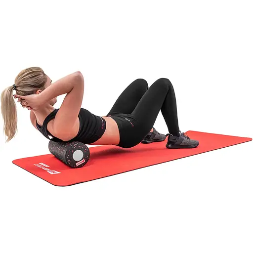 Роллер массажер (валик, ролик) Hop-Sport 3 в 1 EPP 33см HS-P033DYG черно-красный - фото 7