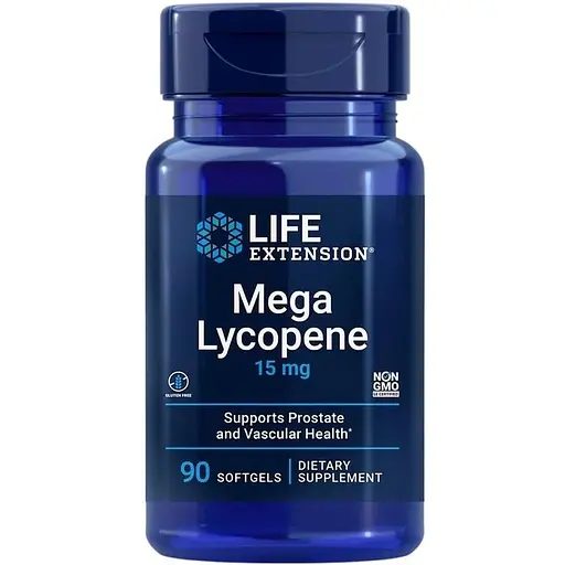 Лікопін Life Extension Mega Lycopene, 90 капсул