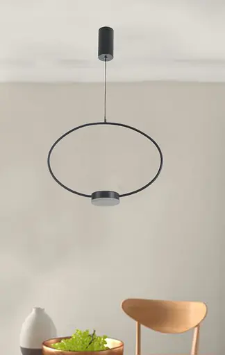 Люстра Brille лофт підвісна LED 8W WW BK (BL-852S/1) - фото 5