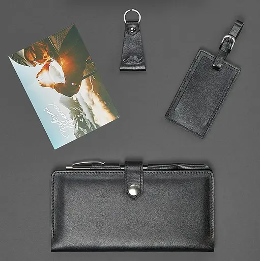 Набор кожаных аксессуаров для путешественника Берлин - фото 4