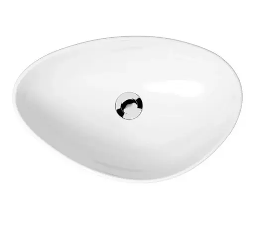 Раковина на стільницю Cersanit Moduo асиметрична 55 см K116-052 30412 - фото 2
