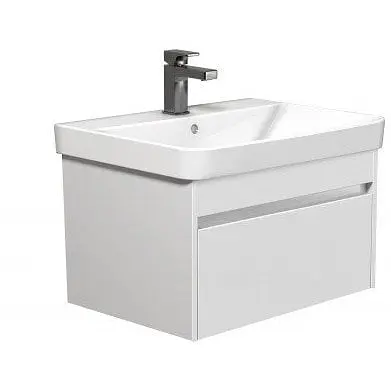Тумба Мойдодир Prime 60-А з умивальником Vivace 60 підвісна Білий - фото 1
