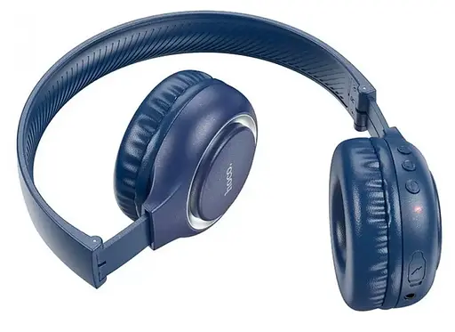 Беспроводные Bluetooth наушники Hoco W41 синий - фото 3