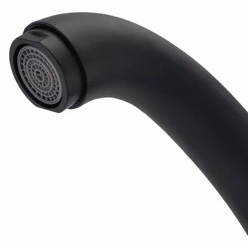 Смеситель для кухни Lidz (BLA)-14 43 008F-3 Черный матовый - фото 3