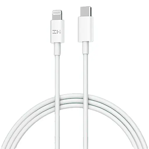 Кабель ZMI AL856 USB-C to Lightning cable 1,5 м белый