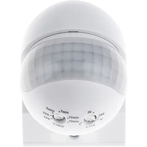 Датчик руху Brille накладний 180° IP44 DE-22 WH 42-107 - фото 3