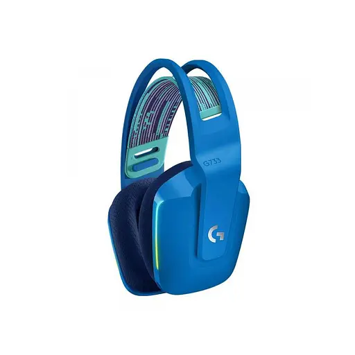 Комп'ютерна гарнітура Logitech Lightspeed Wireless RGB Gaming Headset G733 Blue (981-000943) - фото 2