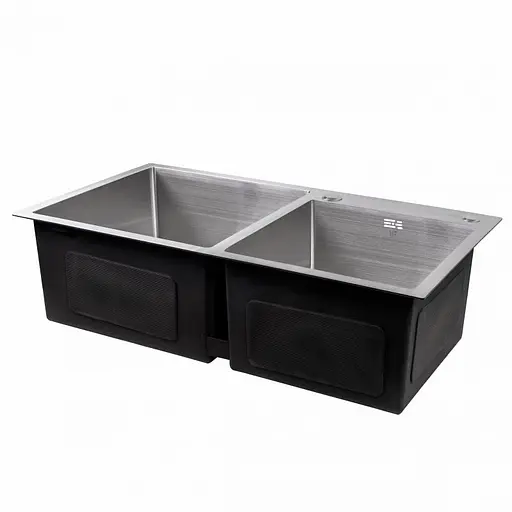 Кухонная мойка Lidz H7843 Brush 3.0/1.0 мм (LIDZH7843BRU3010) - фото 3