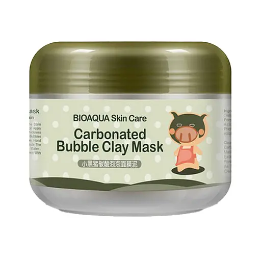Очищающая пузырьковая маска Bioaqua Carbonated Bubble Clay Mask