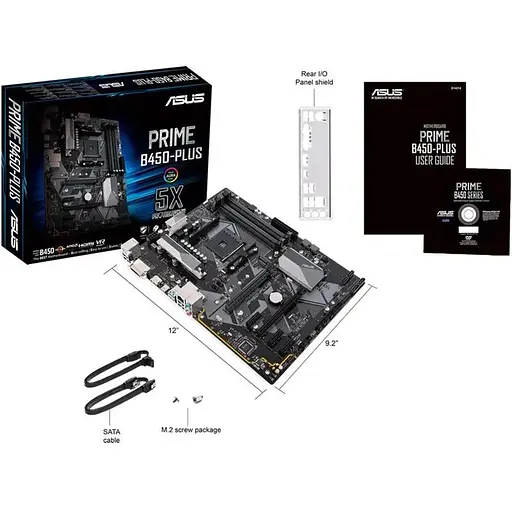 Материнська плата Asus Prime B450-PLUS - фото 10