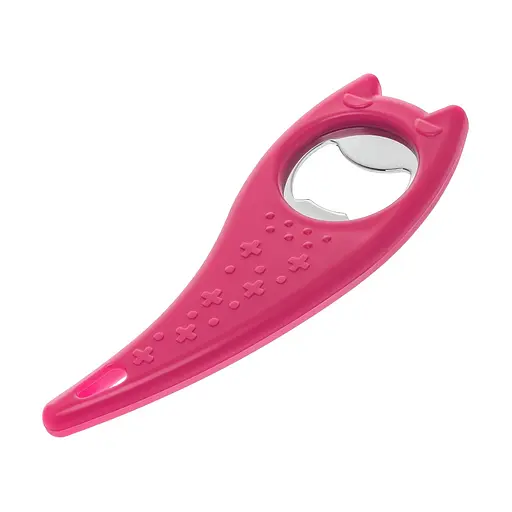 Відкривачка для пляшок у формі дельфіна Рожевий 87980 - фото 2