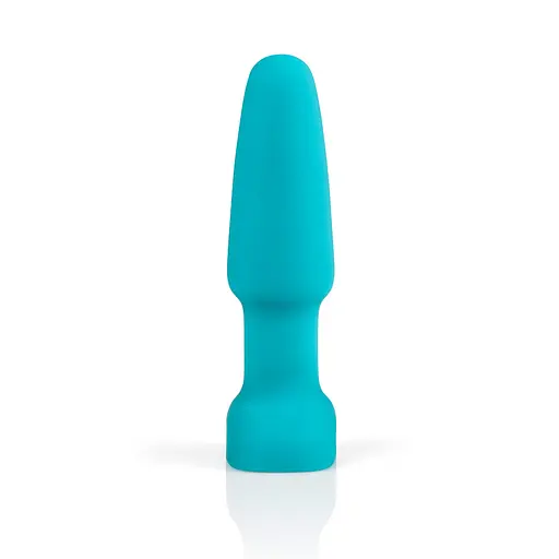 Анальная пробка B-Vibe Rimming Plug 2, 15 см (бирюзовый) - фото 2