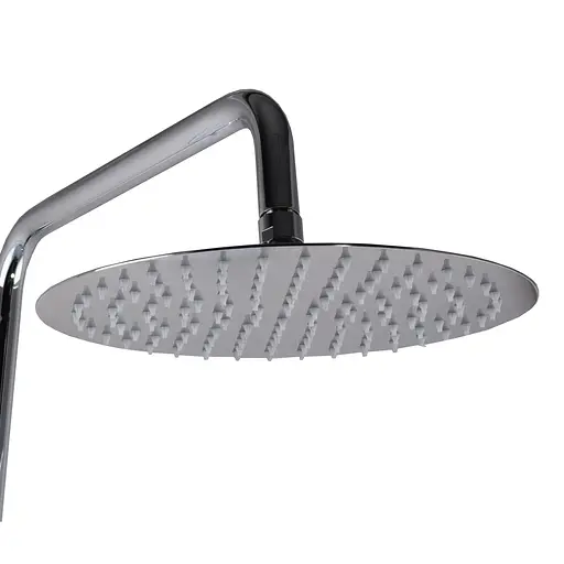 Душова система TOPAZ LOFT TLF 32702-H75-C настінна хромована з одноричажним змішувачем для ванної кімнати - фото 5