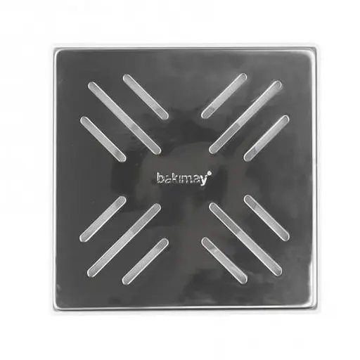 Трап канализационный Bakimay PL5026 боковая нержавеющая сталь 15 см 30412 - фото 2